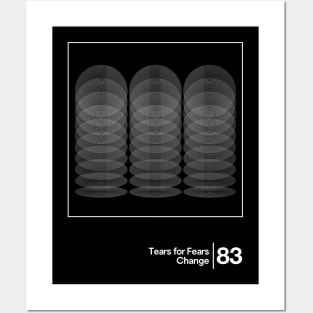 Tears For Fears - Change / Minimalist Graphic Artwork Posters and Art